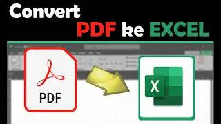 Cara Ubah PDF ke Excel tanpa Aplikasi