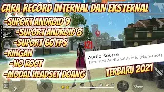 CARA RECORD AUDIO INTERNAL EKSTERNAL TERBARU 2021