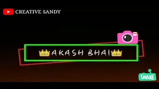 New Trending Name Whatsapp Status || New Akash Name Status || Akash Bhau Name Whatsapp Status