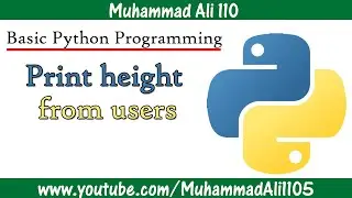 Write python code that prompts the user to enter his or her height