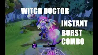 witch doctor burst damage combo dota 2 #kill#enemy#in#new#style