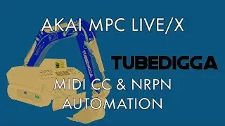 AKAI MPC LIVE/X MIDI CC & NRPN AUTOMATION