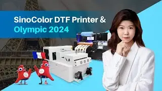 Cheer for the Olympic athletes with SinoColor DTF Garment & UV DTF Printer