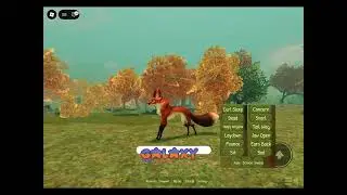 I’m in Aleni! A new fox rp game in Roblox!