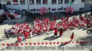 29 Ekim 2025 Cumhuriyet Bayramı Mürüvvet Baş Anaokulu