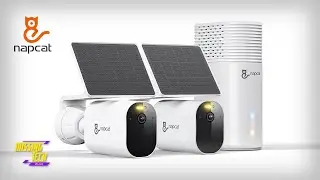 NAPCAT N1S22 - Hub-NVR e CAM 5MP con Pannelli fotovoltaici per un kit completissimo!