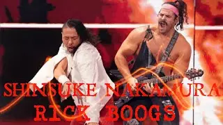 Shinsuke Nakamura and Rick Boogs _ The rising sun (Guitar cover) _ Latest custom titantron 2022.