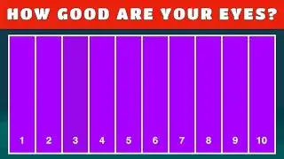 How good are your eyes 👀 | Color test | Find the odd colour out