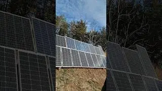 1800 watts solar array getting 1400 watts on new years eve at 3pm.