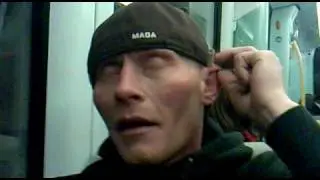Smoking weed in a metro in denmark