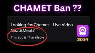Chamet Not Available in Play store | Chamet ban #chamet