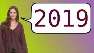 Como dizer '2019' em ingles?