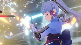 ayaka dungeon gameplay