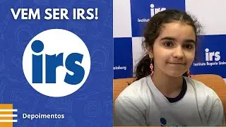 Depoimento: Julia Cabanelas. Vem ser IRS!
