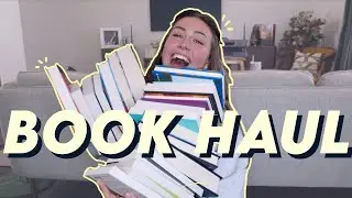huge book haul🤪🥰 | indie book store + library sale✨