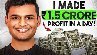 I made ₹1.5cr Profit in a Day with Option Buying?