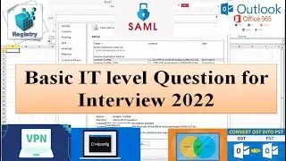 Basic IT level Questions and Answers for Interview 2022 || IT, Tech and Desktop Support Role