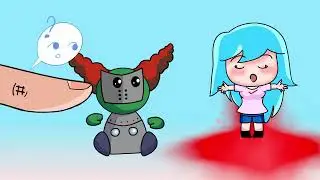 Anime Chibi FNF vs Finger || Friday Night Funkin' Animation || Tiky and Sky