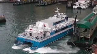 M.V. WU YI HU leaves the berth