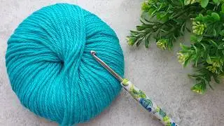 I crocheted a blanket and sold it right away! A stylish and beautiful crochet pattern. Crochet.