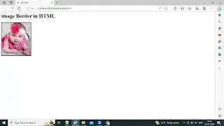 How to add image border in HTML & CSS