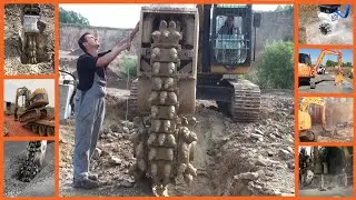 Extreme Heavy Trenchers Machine | Excavator Working Fastest Skill | Amazing Modern Deep Excavation