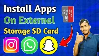 How To Install Android Apps On External Storage|SD Card Me Apps Install Kaise Kare