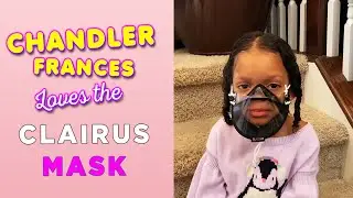 Chandler Frances Gets a New Face  Mask | Clear Face Mask | Hearing Impaired |