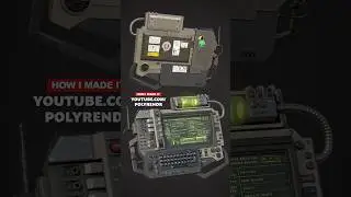 3D Modelling a Sci-Fi Biologic Field Tester | Autodesk Maya + Substance 3D Painter |  