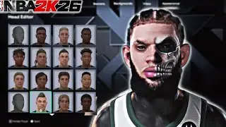 *NEW* BEST COMP STAGE FACE CREATION ON NBA 2K26! DRIPPY FACE CREATION TUTORIAL!