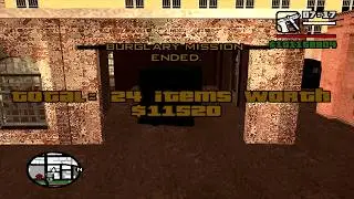 GTA SAN ANDREAS - BURGLARY MİSSİON - SAN FİERRO