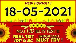 🔥IELTS LISTENING PRACTICE TEST 2021 WITH ANSWERS | 18.05.2021