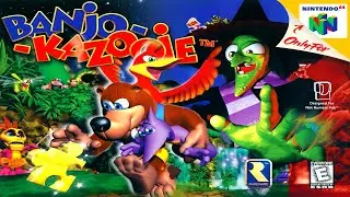 Banjo Kazooie - N64 - Nintendo 64 - Longplay - Gameplay - Full Game - Completo - Retro - HD 2k 1080p
