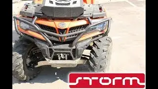 STORM skid plate, bumpers, fender flares, rad reloc and snorkel kit for the new CFMOTO CFORCE850