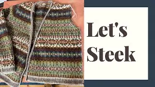 MEL MAKES STUFF: Special Episode - Finishing the Oak Cardigan by Marie Wallin
