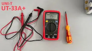 UNI-T UT33 series multimeters using UT33A + as an example. Simple and convenient