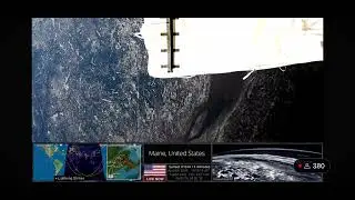 ISS Eclipse View of Totality over Maine April 8, 2024