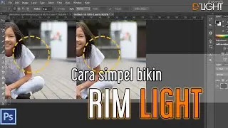 Rim LIght - Cara bikin rim light di Photoshop