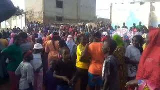 TER: Marche des habitants de Yeumbeul Sud