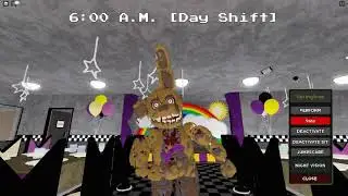 Roblox Afton's Family Diner - Springtrap (Character Showcase)