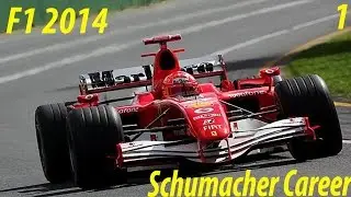 F1 2014 Schumacher Career Ep1 Melbourne