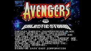 Avengers in Galactic Storm (1995) Arcade [All Modes] [Longplay]