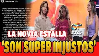 LA NOVIA DE LUCAS ESTALLA POR LO QUE LE HAN HECHO en PRIMERA GALA OPERACIÓN TRIUNFO