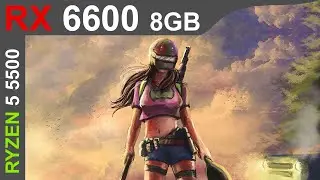 PUBG Ultra Settings -  RX 6600 + Ryzen 5 5500
