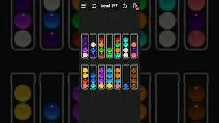 Ball Sort Color Water Puzzle Solution Level 577