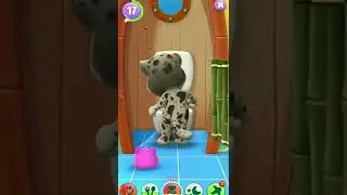 My Talking Tom 2 bathroom dance 😂🙈🤣 