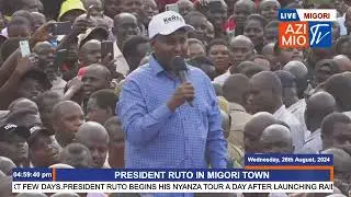 Junet ROARS in Suna East, accords Ruto and Riggy G HISTORIC reception in Migori County