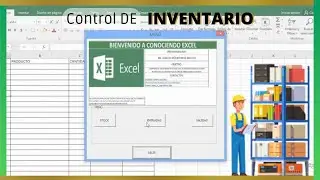CONTROL DE INVENTARIO EN EXCEL GRATIS VBA | CONOCIENDO EXCEL