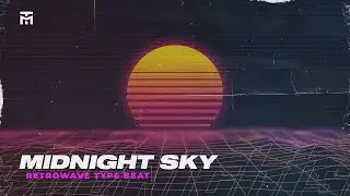 Поп минус 80х, Retrowave x Synthwave Pop 80s, Синтвейв, Ретро, бит в стиле The Weeknd   Midnight Sky