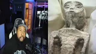 Real or Fake? DJ Akademiks reacts to Mexican Govt press conference showing alleged Alien bodies!